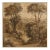 18' X 18" Famed Original Sepia Landscape Print 16th Century Style For Sale