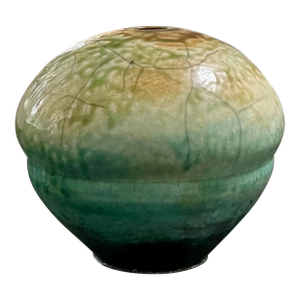 Joe Winter Vintage Raku Studio Pottery Vase