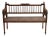 Late 20th Century Louis the XVI Style Maitland-Smith Carved Garden Settee For Sale