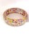 Bochic "Capri" Vintage Ruby & Emerald Multi Gem Bangle Set In 18K Gold & Silver For Sale - Image 12 of 18