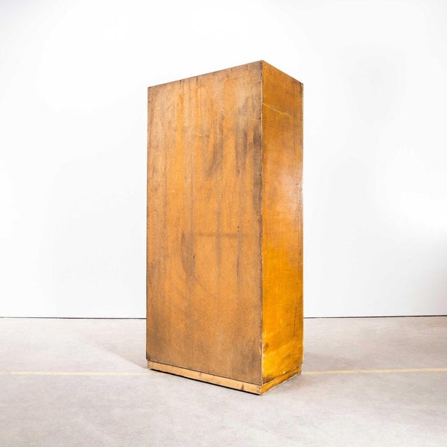 Tall Multidrawer Engineers Cabinet, 1950s For Sale - Image 6 of 13