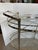 Mid-Century Modern Bar Cart, Chrome & Glass Two Tier Italy For Sale - Image 3 of 12