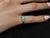 Late 20th Century 0.96ct Gia Colombian Untreated No Oil Emerald & Diamond Platinum Ring Size 5.75 For Sale - Image 16 of 18