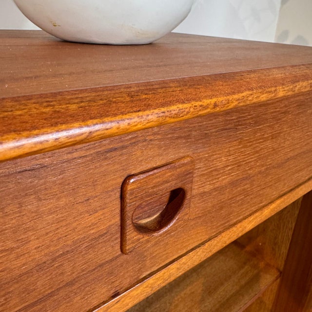 Brown Vintage Teak Sideboard, 1960s For Sale - Image 8 of 11