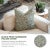 Grace your home with the serene beauty of the Fabdivine "Mandakini" Pillow Cover, thoughtfully handcrafted using...