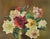 "Garden Roses" in a Vase Still Life by Masayoshi Himeno For Sale - Image 4 of 7