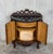 Pair of Carved and Marquetry Nightstands with Two Doors and Hidden Drawer For Sale - Image 16 of 18