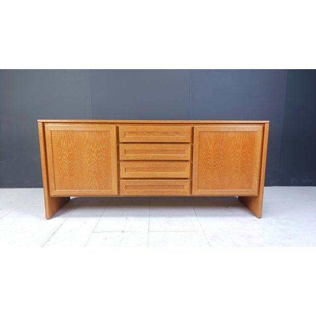 Vintage Oak Sideboard, 1960s For Sale - Image 11 of 11