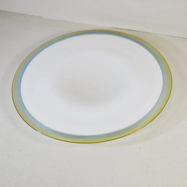 Enameled Glass Centerpiece, 1960s For Sale - Image 9 of 10