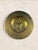 Early 20th Century Antique English Repoussé Brass Wall Charger With Renaissance Portrait For Sale In Tampa - Image 6 of 7