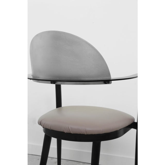 Postmodern Set of 4, Modernist Dining Chairs For Sale - Image 3 of 11