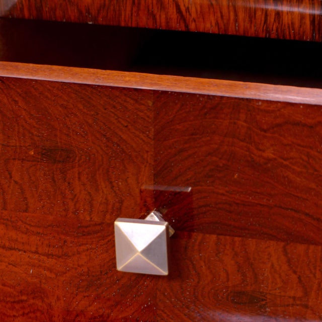 Art Deco Chest of Drawers with Side Compartments, 1930s For Sale - Image 3 of 5