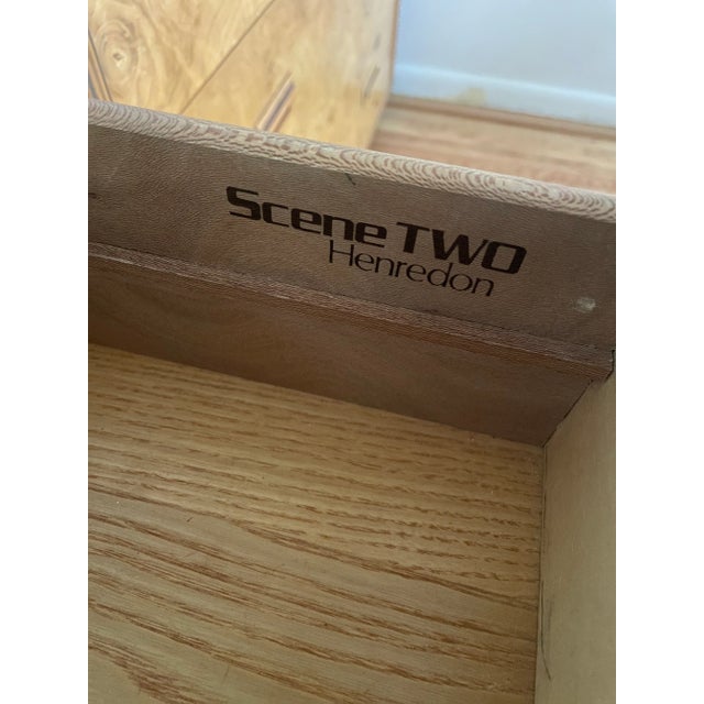 1970s Vintage Henredon Scene Two Burl Bachelor's Chests - Set of 2 For Sale - Image 11 of 15