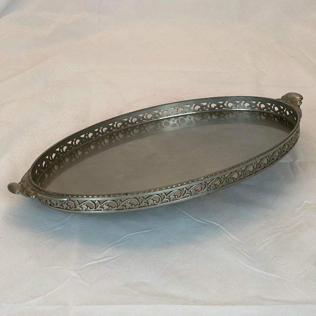 MidCentury Royal Holland Pewter Tray Chairish