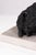 1990s Richard Kozlow - Spectre (Black), 1996 Modern Bronze Sculpture on Cement Base For Sale - Image 5 of 7