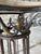Vintage Marble Top Iron Pedestal Column For Sale - Image 9 of 10