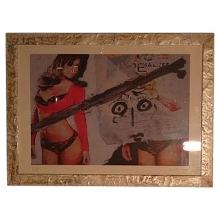 Chiesi Giorgio, 2000s, Silkscreen on Canvas For Sale