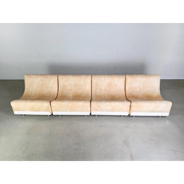 Mid-Century Modern Mid-Century Orbis Modular Sofa by Luigi Colani for Cor, 1960s, Set of 4 For Sale - Image 3 of 17