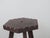 Wood Vintage Spanish Wood Stool, 1960s For Sale - Image 7 of 9