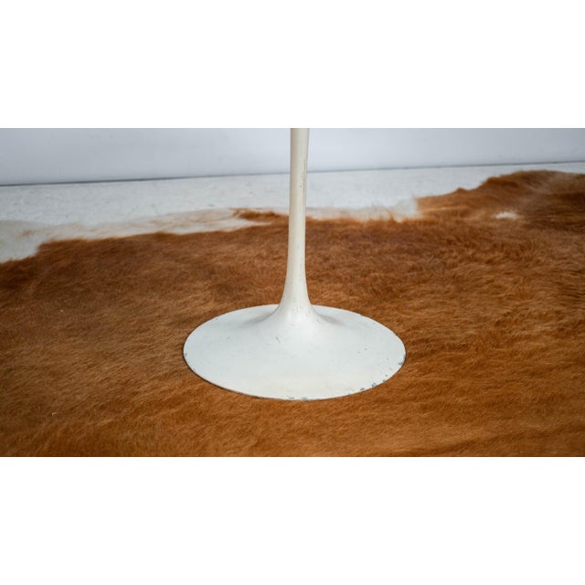 Vintage Knoll International Saarinen Walnut Tulip Side Table For Sale - Image 13 of 13
