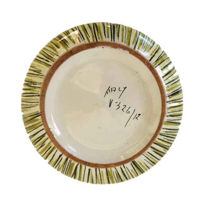 Linea Series Onion Shaped Ceramic Vase by Aldo Londi for Bitossi Italy 1950s For Sale In Miami - Image 6 of 11