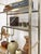 Vintage Milo Baughman Style Brass Tone Etagere Shelf Vintage Hollywood Regency For Sale - Image 13 of 17