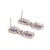 Octagon Sapphire and Diamond Platinum Drop Earrings - Fei Liu, Pair For Sale - Image 4 of 5