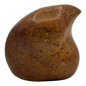 Organic Modern Biomorphic Stone Bird Signed Sculpture, 4”