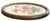 Antique Oval Framed Hand-Painted Geranium Study on Linen For Sale In Jacksonville, FL - Image 6 of 10