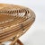 Mid-Century Italian Modern Round Coffee Table in Rattan, 1960s For Sale - Image 12 of 18