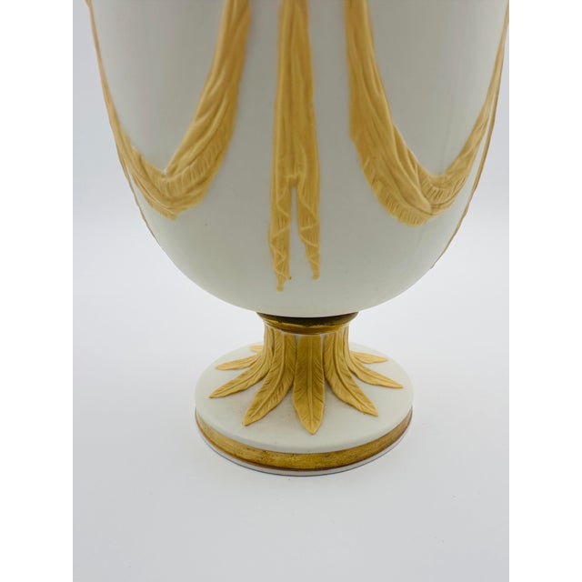 Mid 20th Century Mottahedeh Jasperware Covered Urn For Sale In Chicago - Image 6 of 10