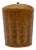 Japanese Bamboo Wicker Basket with Lid, 1950s For Sale