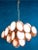 Murano Disc Chandelier from Vistosi, 1970s For Sale - Image 8 of 12