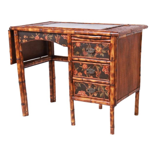 English Bamboo Desk or Writing Table For Sale