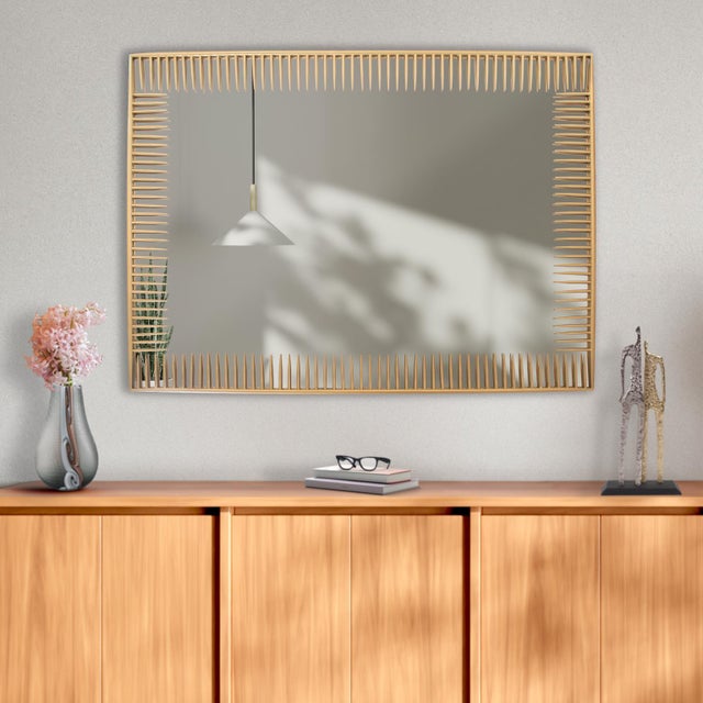 Robin Baron Ayres Rectangular Mirror For Sale - Image 11 of 11
