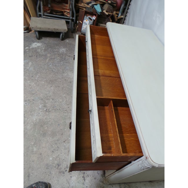 Gustavian Style Unique 3 Drawer Chest of Drawers For Sale - Image 12 of 15