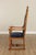 Antique Carved Walnut Renaissance Revival Style Throne Armchair For Sale - Image 14 of 18
