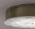 Enkō Brushed Burnished Metal Ceiling Light by Alabastro Italiano For Sale - Image 4 of 7