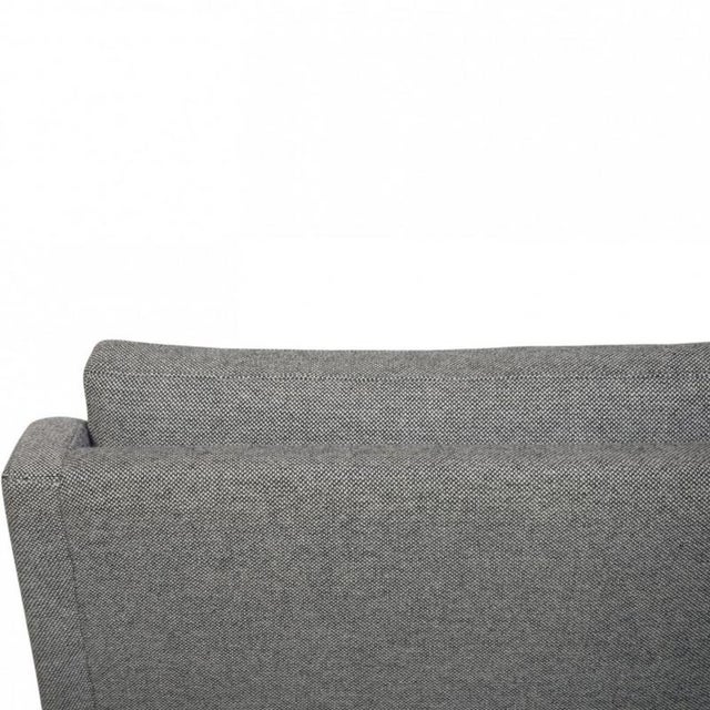 Model 2209 3-Seater Sofa by Børge Mogensen with Grey Fabric from Hallingdal, 1980s For Sale - Image 16 of 18