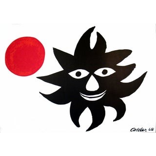 1968 Sun and Moon Poster by Alexander Calder For Sale