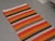 Textile 1970s Vintage Handmade Wool Cotton Orange Runner Rug For Sale - Image 7 of 11