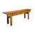Orange Vintage Chinese Orange Yellow Long Dragon Carving Console Table For Sale - Image 8 of 18