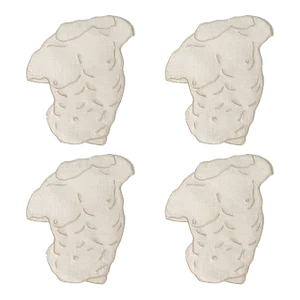 Bust Cocktail Napkins- Set of 4