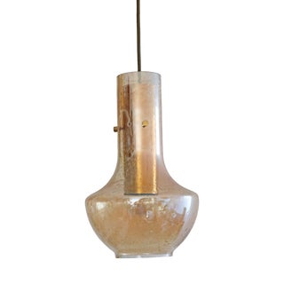 Vintage Bubble Glass Pendant Light from Leclaire & Schäfer, 1970s For Sale