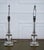 Clear Glass Table Lamps with Black Shades, Set of 2 For Sale - Image 9 of 14