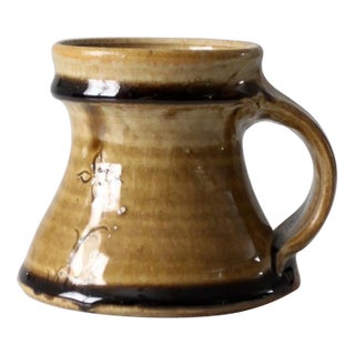 Vintage Studio Pottery Mug For Sale