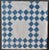 American 1940s Indigo and White Double Irish Chain Antique Quilt - For Sale - Image 3 of 10