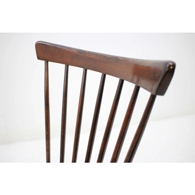 Mid-Century Modern Dining Chairs from Tatra Pravenec, 1960s, Set of 5 For Sale - Image 3 of 7