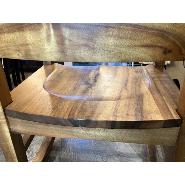 An Extraordinary Piece of Hawaiian Studio Furniture Crafted in Honolulu, Hawaii by the master artisans at Martin &...