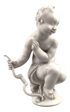 Blanc de Chine Figure of Amor by Paul Scheurich for Meissen, 1910-1924